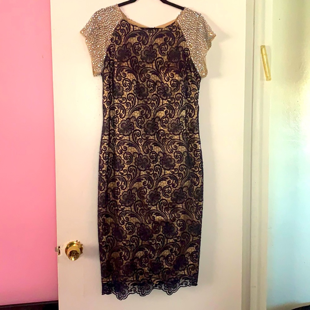 Party dress with stones